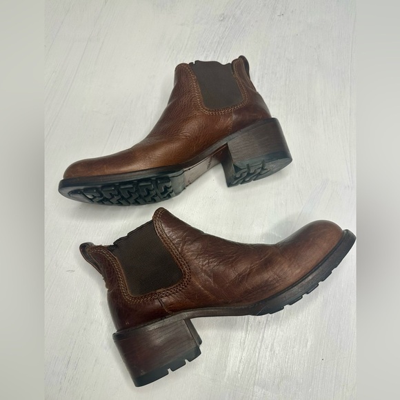 Vintage Cole Haan Brown Leather Chelsea Boots — Size 8.5 AA - Picture 3 of 14